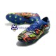 Niebieski Żółty Biały Adidas Nemeziz9.1 FG The Journey Buty piłkarskie