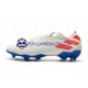 Czerwony Niebieski Biały Adidas Nemeziz9.1 FG Buty piłkarskie