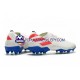Czerwony Niebieski Biały Adidas Nemeziz9.1 FG Buty piłkarskie