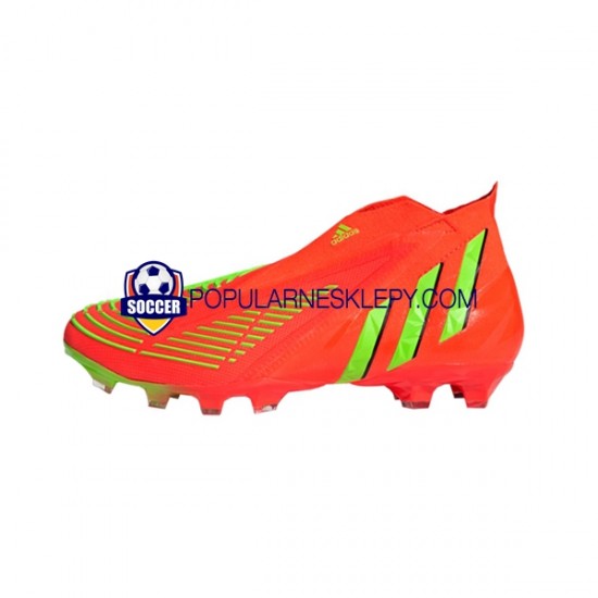 Czerwony Zielony Adidas Predator EDGE AG Game Data Buty piłkarskie