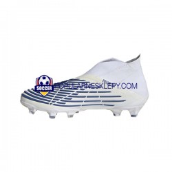 Niebieski Biały Adidas Predator EDGE FG Diamond Edge Buty piłkarskie