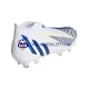Niebieski Biały Adidas Predator EDGE FG Diamond Edge Buty piłkarskie