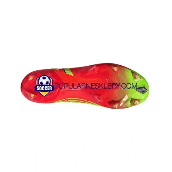 Czerwony Zielony Adidas Predator EDGE FG Game Data Buty piłkarskie