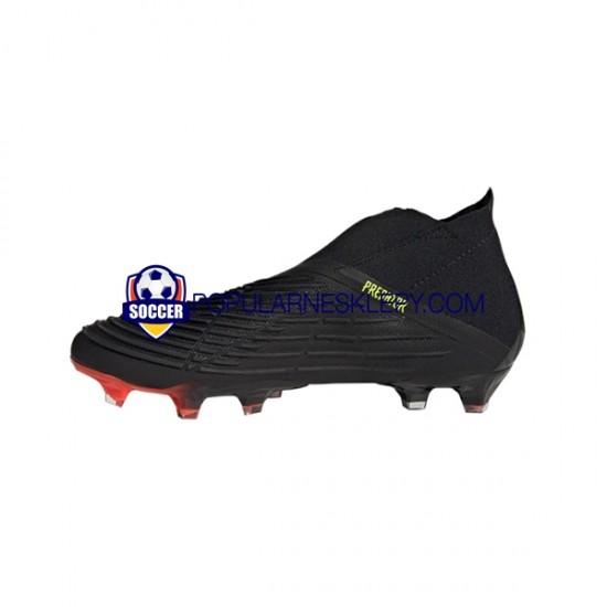 Żółty Czarny Adidas Predator EDGE FG Shadowportal Buty piłkarskie