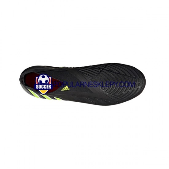 Żółty Czarny Adidas Predator EDGE FG Shadowportal Buty piłkarskie