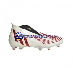 Czerwony Złoto Biały Adidas Predator EDGE FG Showdown Buty piłkarskie