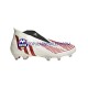 Czerwony Złoto Biały Adidas Predator EDGE FG Showdown Buty piłkarskie
