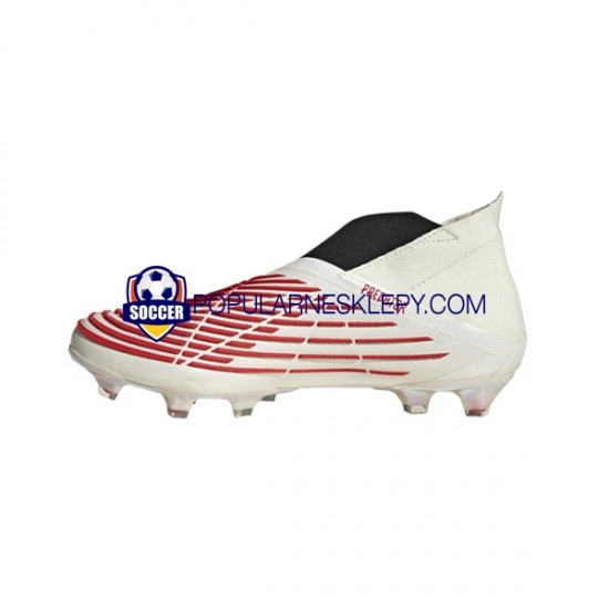 Czerwony Złoto Biały Adidas Predator EDGE FG Showdown Buty piłkarskie