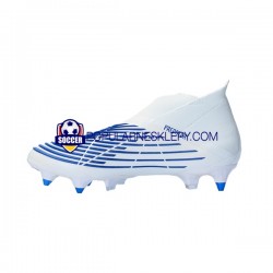 Niebieski Biały Adidas Predator EDGE SG Diamond Edge Buty piłkarskie