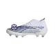 Niebieski Biały Adidas Predator EDGE.1 FG Diamond Edge Buty piłkarskie
