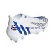 Niebieski Biały Adidas Predator EDGE.1 FG Diamond Edge Buty piłkarskie