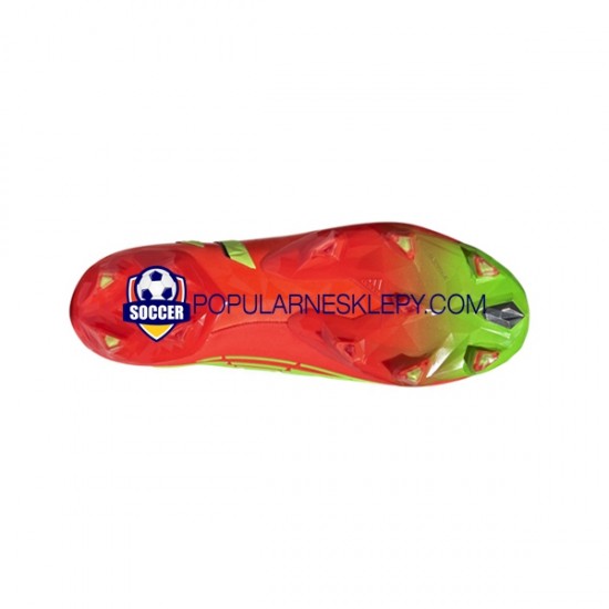 Czerwony Zielony Adidas Predator EDGE.1 FG Game Data Buty piłkarskie