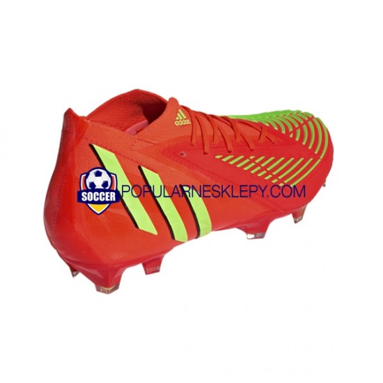 Czerwony Zielony Adidas Predator EDGE.1 FG Game Data Buty piłkarskie