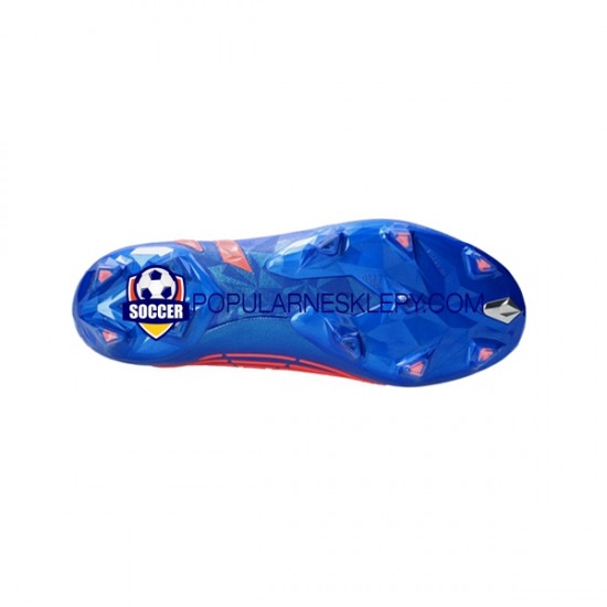 Czerwony Niebieski Adidas Predator EDGE.1 FG Sapphire Edge Buty piłkarskie