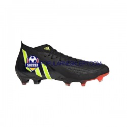 Żółty Czarny Adidas Predator EDGE.1 FG Shadowportal Buty piłkarskie
