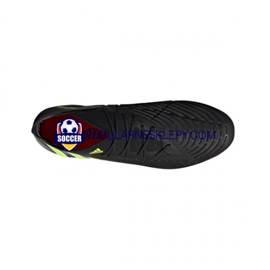 Żółty Czarny Adidas Predator EDGE.1 FG Shadowportal Buty piłkarskie