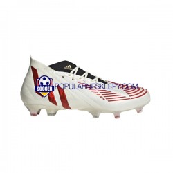 Czerwony Złoto Biały Adidas Predator EDGE.1 FG Showdown Buty piłkarskie