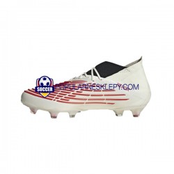 Czerwony Złoto Biały Adidas Predator EDGE.1 FG Showdown Buty piłkarskie