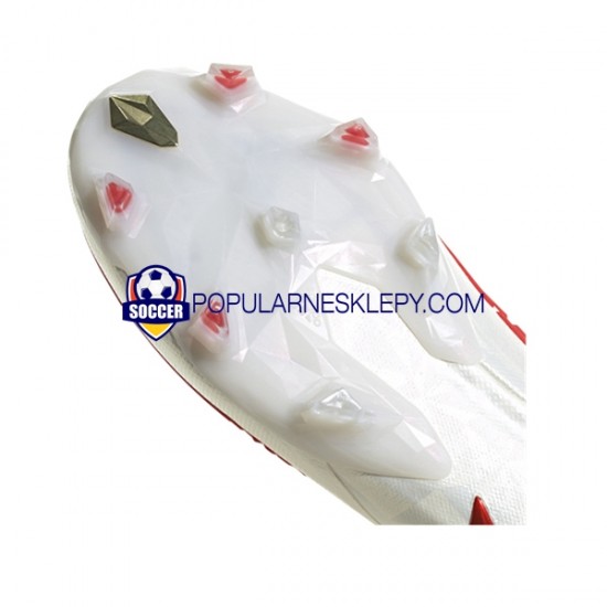 Czerwony Złoto Biały Adidas Predator EDGE.1 FG Showdown Buty piłkarskie