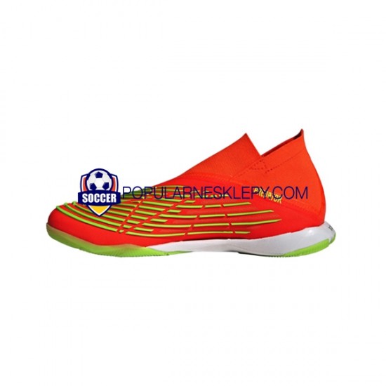 Czerwony Zielony Adidas Predator EDGE.1 IN Game Data Buty piłkarskie