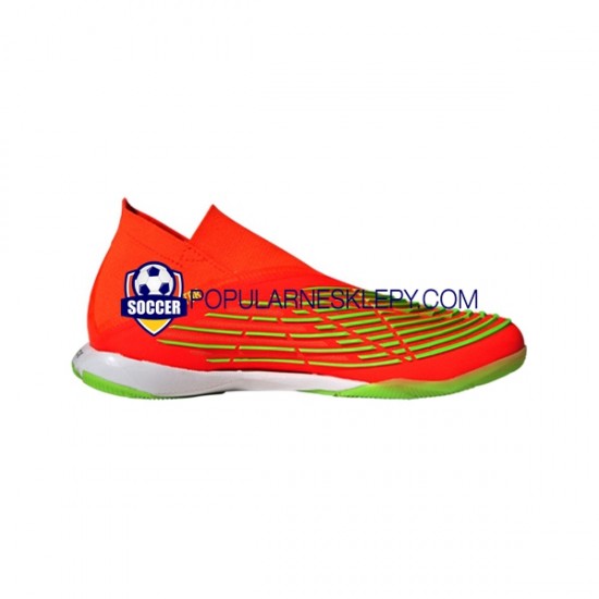 Czerwony Zielony Adidas Predator EDGE.1 IN Game Data Buty piłkarskie