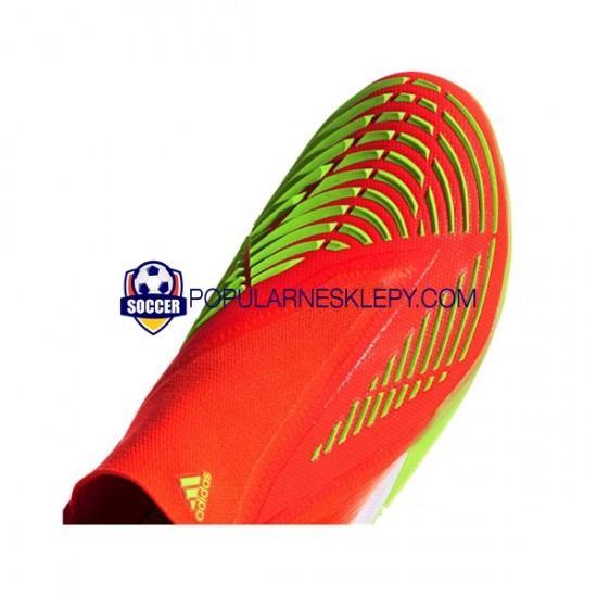 Czerwony Zielony Adidas Predator EDGE.1 IN Game Data Buty piłkarskie