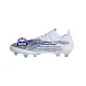 Niebieski Biały Adidas Predator EDGE.1 L FG Diamond Edge Buty piłkarskie
