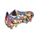 Niebieski Żółty Adidas Predator EDGE.1 L FG Geometric Buty piłkarskie
