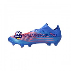 Czerwony Niebieski Adidas Predator EDGE.1 L FG Sapphire Edge Buty piłkarskie