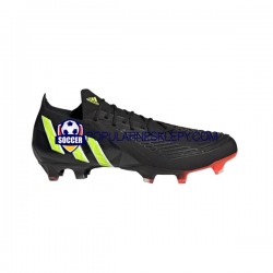 Żółty Czarny Adidas Predator EDGE.1 L FG Shadowportal Buty piłkarskie