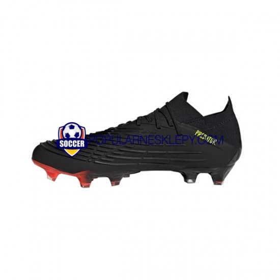 Żółty Czarny Adidas Predator EDGE.1 L FG Shadowportal Buty piłkarskie