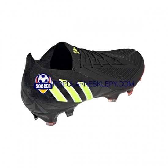 Żółty Czarny Adidas Predator EDGE.1 L FG Shadowportal Buty piłkarskie