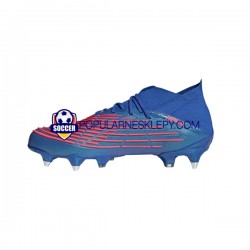 Czerwony Niebieski Adidas Predator EDGE.1 SG Sapphire Edge Buty piłkarskie