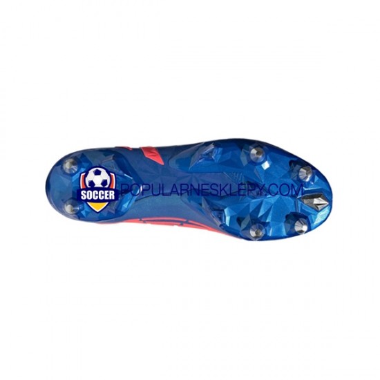 Czerwony Niebieski Adidas Predator EDGE.1 SG Sapphire Edge Buty piłkarskie