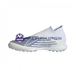 Niebieski Biały Adidas Predator EDGE.1 TF Diamond Edge Buty piłkarskie