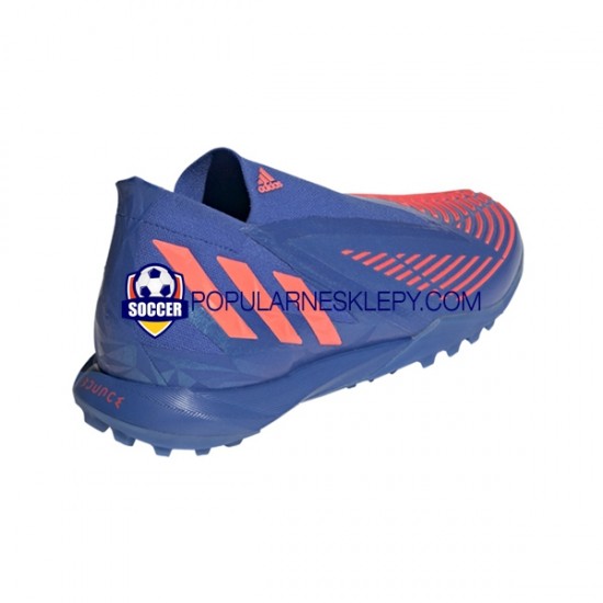 Czerwony Niebieski Adidas Predator EDGE.1 TF Sapphire Edge Buty piłkarskie