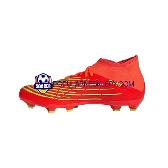 Czerwony Zielony Adidas Predator EDGE.2 FG Game Data Buty piłkarskie