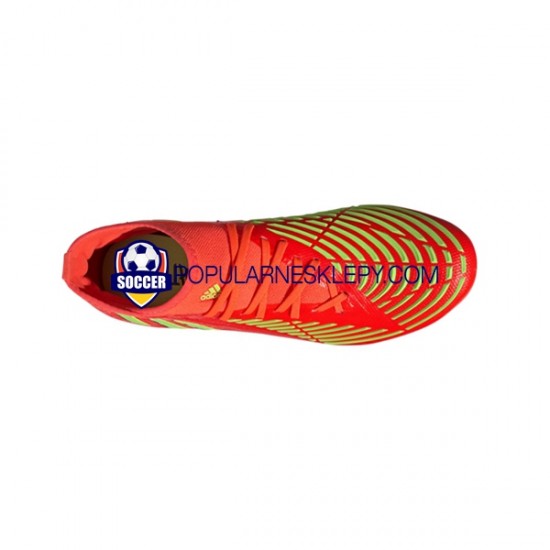 Czerwony Zielony Adidas Predator EDGE.2 FG Game Data Buty piłkarskie