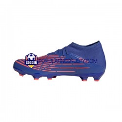 Czerwony Niebieski Adidas Predator EDGE.2 FG Sapphire Edge Buty piłkarskie
