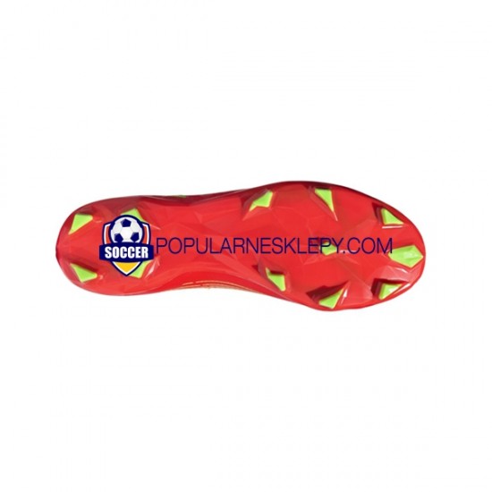 Czerwony Zielony Adidas Predator EDGE.3 FG Game Data Buty piłkarskie