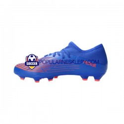 Czerwony Niebieski Adidas Predator EDGE.3 L FG Sapphire Edge Buty piłkarskie