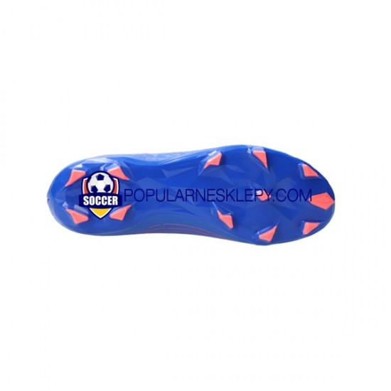 Czerwony Niebieski Adidas Predator EDGE.3 L FG Sapphire Edge Buty piłkarskie