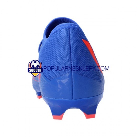 Czerwony Niebieski Adidas Predator EDGE.3 L FG Sapphire Edge Buty piłkarskie