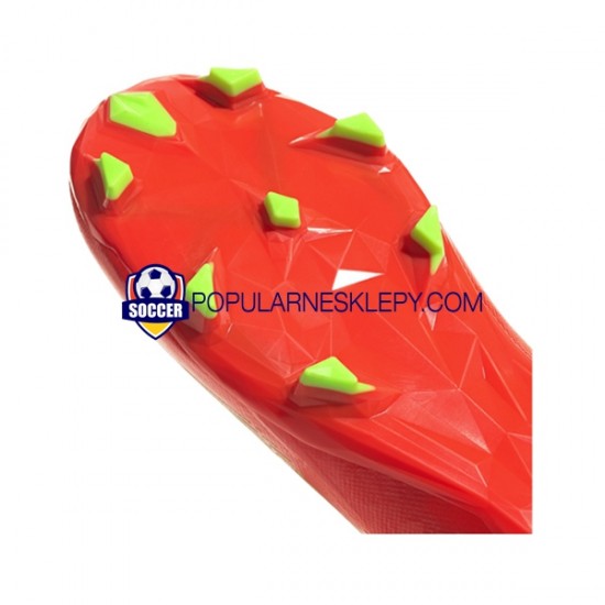 Czerwony Zielony Adidas Predator EDGE.3 LL FG Game Data Buty piłkarskie