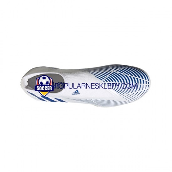 Niebieski Biały Adidas Predator EDGE.3 LL TF Diamond Edge Buty piłkarskie
