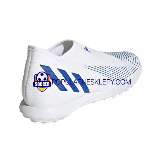 Niebieski Biały Adidas Predator EDGE.3 LL TF Diamond Edge Buty piłkarskie