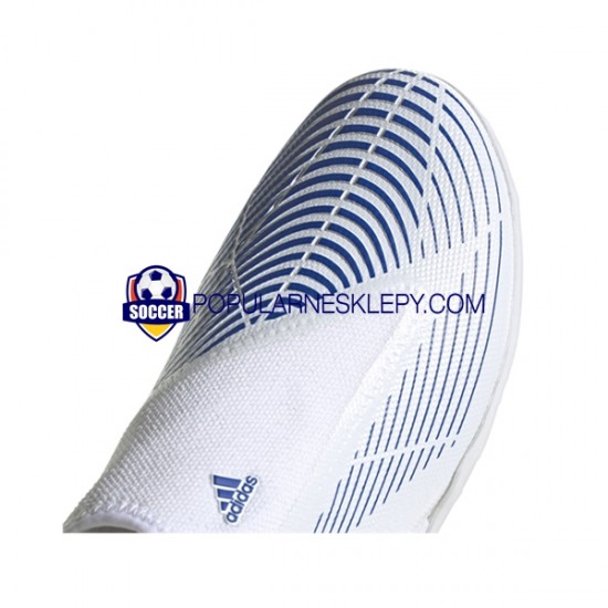 Niebieski Biały Adidas Predator EDGE.3 LL TF Diamond Edge Buty piłkarskie