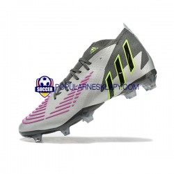 Biały Adidas Predator Edge Geometric.1 FG Purplecolor Buty piłkarskie