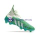 Biały Zielony Adidas Predator FREAK FG Buty piłkarskie