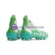 Biały Zielony Adidas Predator FREAK FG Buty piłkarskie